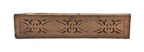 original and intact authentic 19th century american painted pine wood fret-sawn exterior facade element salvaged from the james charnley residence