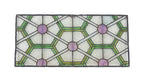 rare 19th century original and largely intact chicago stock exchange trading room upper mezzanine art glass skylight panel