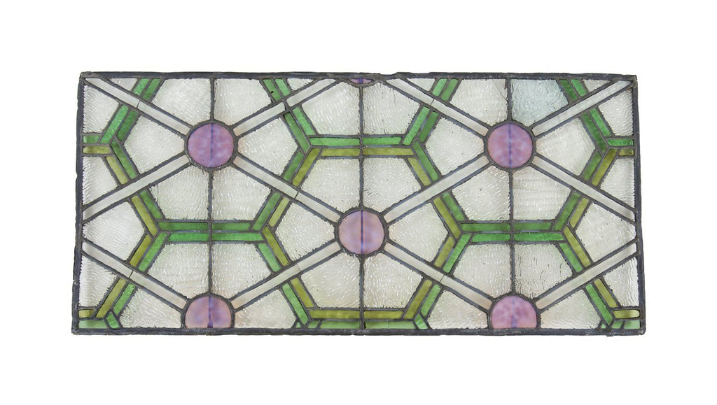 museum-quality original louis h. sullivan 1893 chicago stock exchange trading room art glass skylight panel