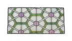 museum-quality original louis h. sullivan 1893 chicago stock exchange trading room art glass skylight panel