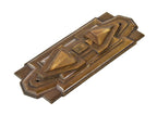 rare c. 1920's american art deco machine age pacific stock exchange building interior elevator lobby floor indicator panel