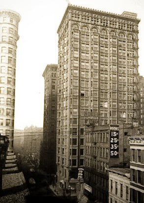 very rare late 19th century original figural cast bronze fisher building interior elevator cab single-sided frieze panel with mythical creatures
