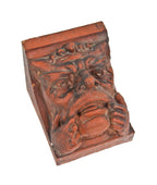 very distinct and highly detailed american 19th century northwestern railway "lake front" depot building exterior red terra cotta grotesque corbel