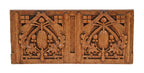 original c. 1930's american prairie style exterior thomas a. edison school slip glaze terra cotta panel designed by george grant elmslie