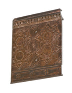 museum-quality 19th century copper-plated cast iron chicago stock exchange interior staircase louis sullivan-designed stringer section