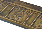 important late 19th century ornamental cast bronze historic downtown chicago fisher building elevator cab frieze panel