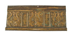 important late 19th century ornamental cast bronze historic downtown chicago fisher building elevator cab frieze panel
