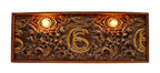 rare and seldom found all original museum quality late 19th century richly ornamented louis sullivan-designed chicago stock exchange interior trading room monogrammed cast plaster panel