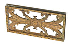 dazzling american art deco style ornamental cast bronze exterior perforated grille or panel salvaged from the medinah athletic club