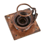original and completely intact early 20th century american industrial new york city subway station incandescent ceiling light