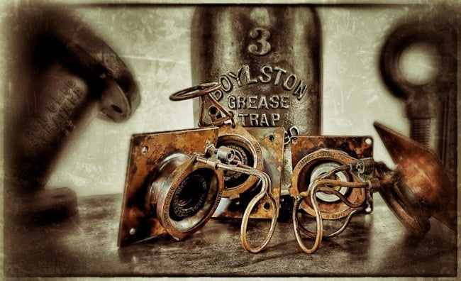 early 20th century original salvaged new york city subway flush mount ceiling or possibly pendant bare bulb incandescent light fixture with intact socket