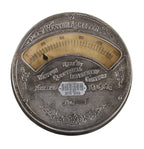 hard to find early 20th century salvaged chicago american industrial "moving iron" type surface mount building switchboard ammeter