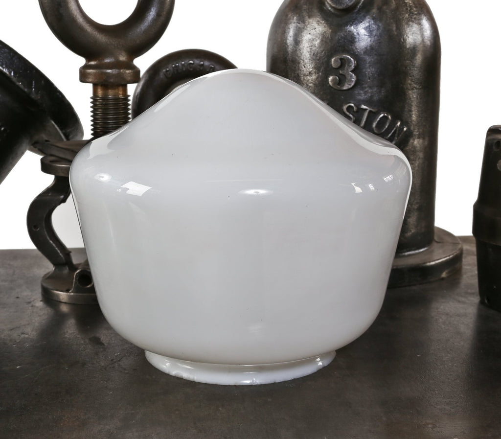 single original interior reliance commercial building hallway pendant light fixture school house style replacement shade or globe