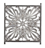 historically important all original and documented winslow brothers diminutive ornamental cast iron chicago building staircase baluster panel