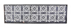 visually striking museum-quality original c. 1892 ornamental wrought iron m.a. meyer loft building fire escape platform panel fragment with brushed metal finish