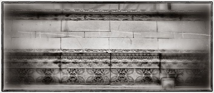 historically important original 1899 louis sullivan-designed white glazed terra cotta from schlesinger & mayer department store building