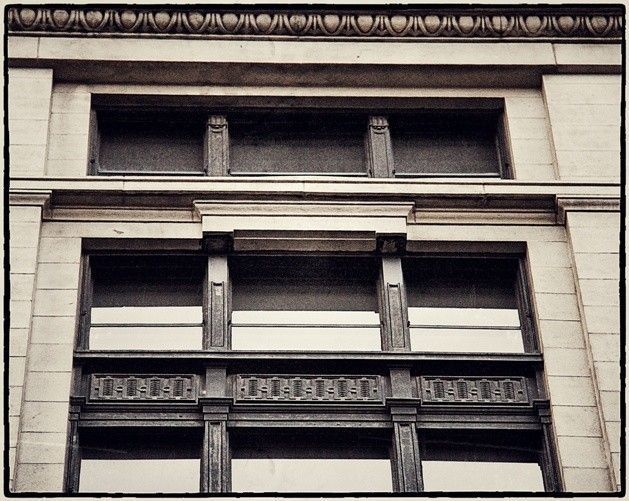 frost and granger-designed neoclassical style ornamental cast iron corbel salvaged from the chicago and northwestern railroad office building