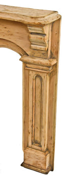 original documented 1855 elegantly designed american italianate style john kent russell residence second floor solid pine wood fireplace mantel