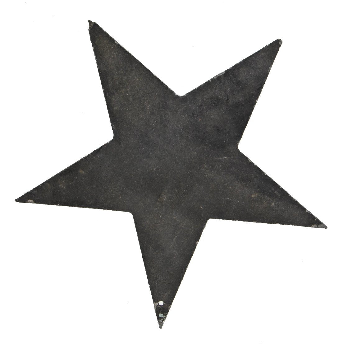 c. 1930's american depression era single-sided cast aluminum chicago theater marquee typographical "asterisk" symbol sign with original black enameled finish