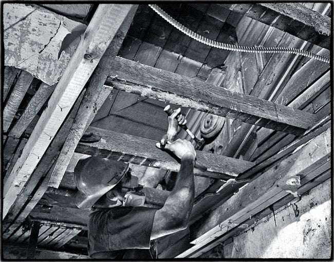 completely intact and original mid-19th chicago hand-carved john kent russell residential italianate style gable bracket rondel or rosette comprised of white pine with original painted finish