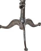 fully functional early 20th century "no. 2323" adjustable height stationary three-legged cast iron drafting table with desirable ledge or shelf or instruments