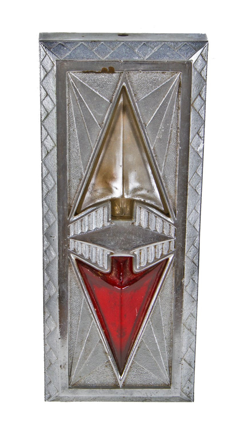 all original and intact c. 1933 stunning art deco "jazz age" interior chrome-plated cast bronze elevator cincinnati times-star building elevator up/down directional indicator