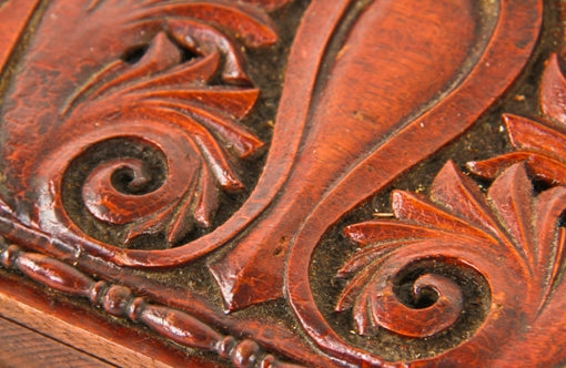single c. 1890's original and lightly cleaned interior chicago athletic association building solid mahogany wood billiard room hand carved displayable panel