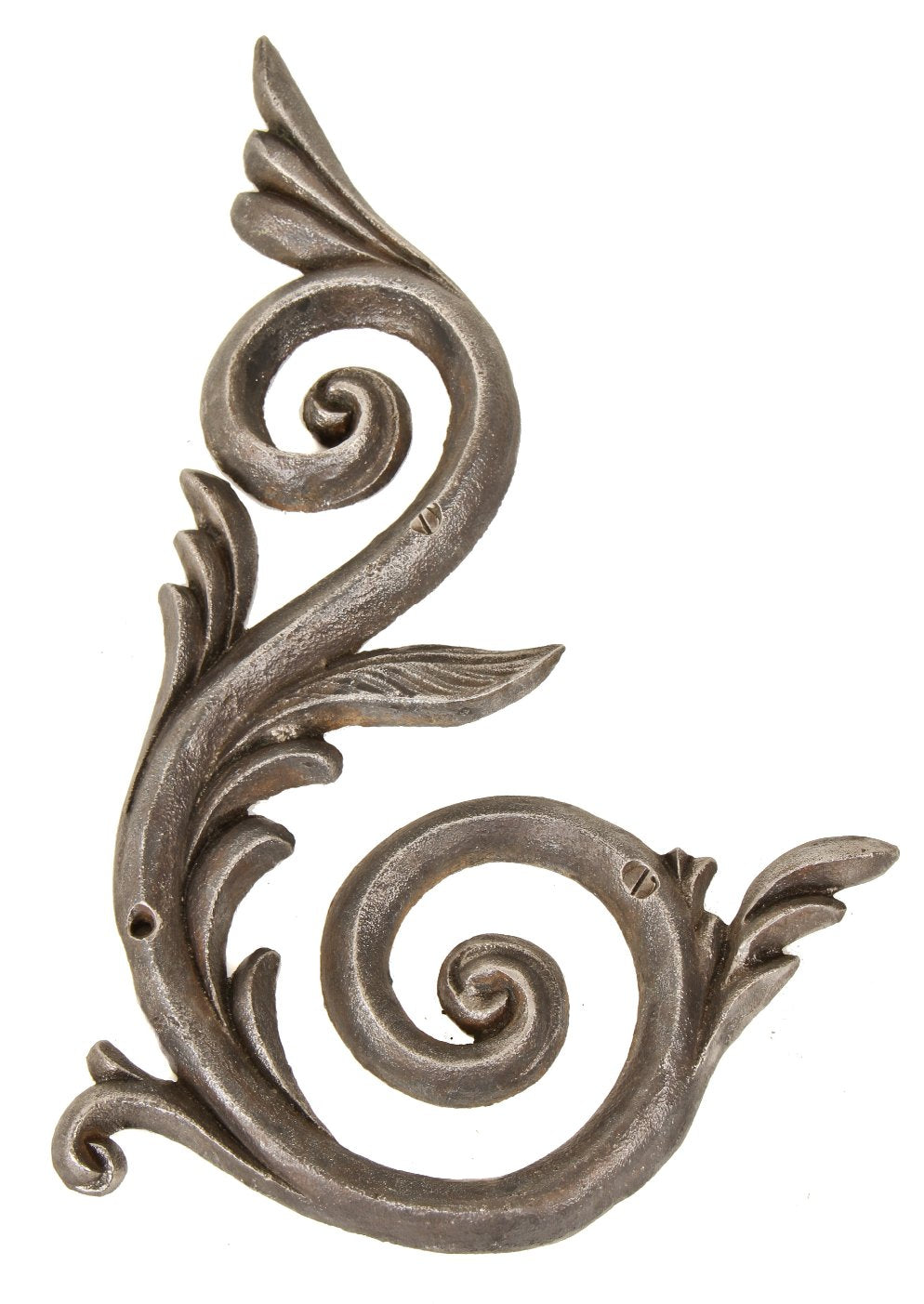 late 1870's pos-fire chicago delicate original single-sided exterior chicago gold coat mansion chimney ornamental cast iron embellishment