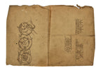 original c. 1885-88 antique american documented odin j. oyen graphite pencil drawing featuring intricate designed motifs or patterns