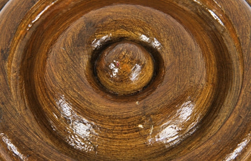 original lightly cleaned and sealed c. 1855 john kent russell house italianate style corbel or bracket turned white pine wood rosette with original paint left intact