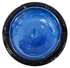 very clean and well-maintained c. 1860's antique american desirable light cobalt blue mineral water or soda pony style "attic" bottle embossed "w.h.h." and "chicago ill"