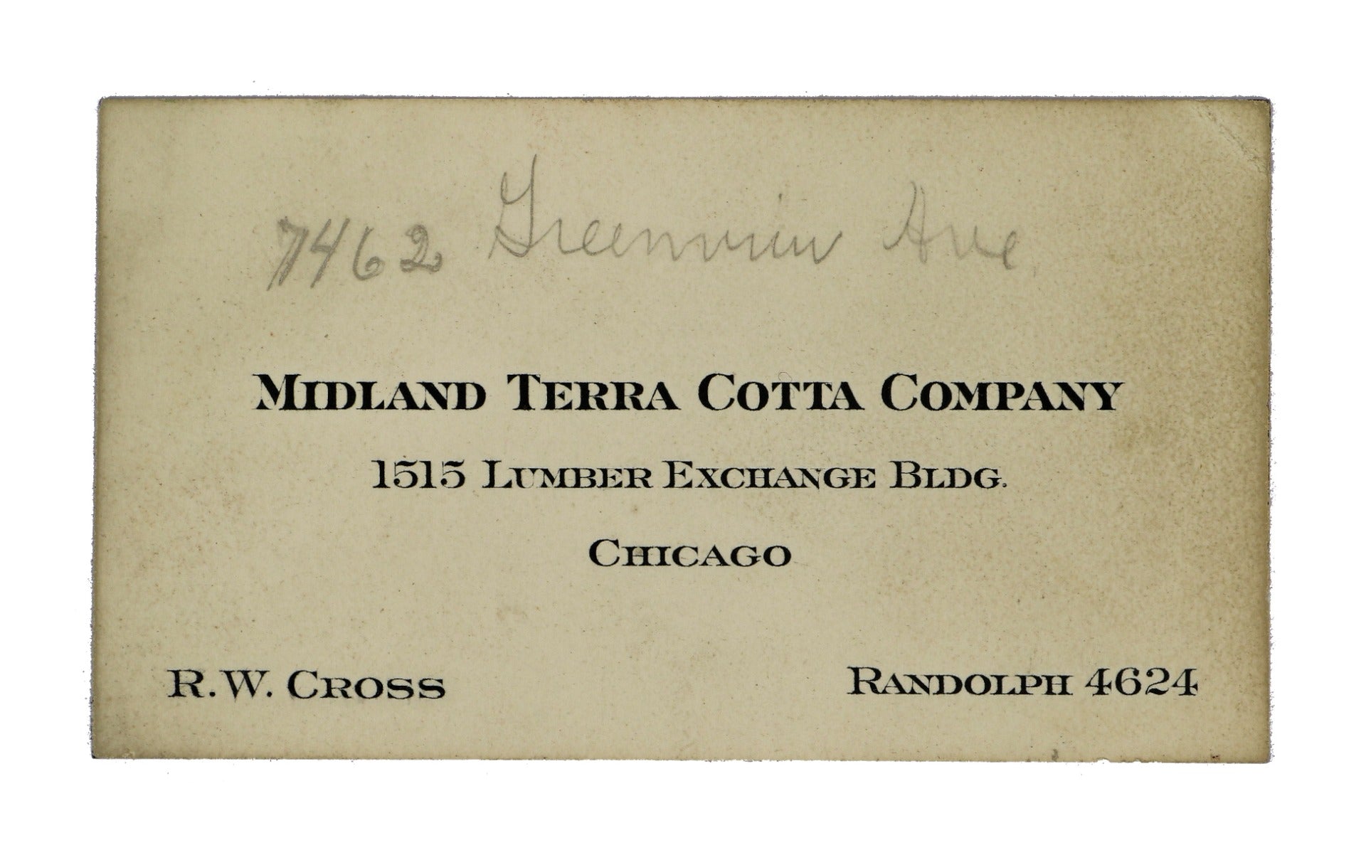 1920s original and intact white glazed sullivanesque style exterior chicago commerical building rondel assembly