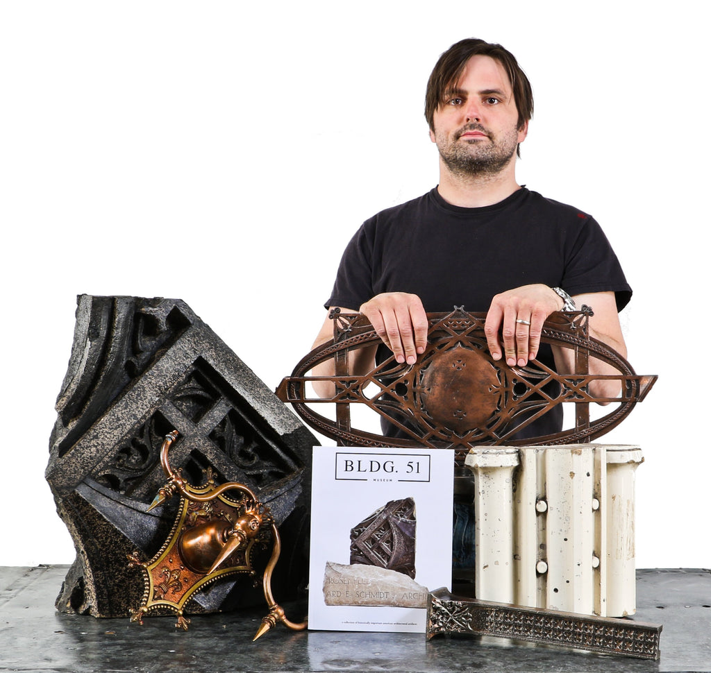 first edition BLDG. 51 softbound Book: A Collection of Historically Important American Architectural Artifacts