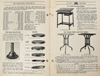 highly sought after c. 1929 profusely illustrated "uhl art steel" product or industrial furniture catalog with distinctive textured softbound cover