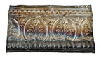 original displayable early 20th century interior standard brewery corner saloon stamped or pressed tin ceiling panel with distinctive and desirable iridescent finish