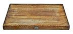 heavily reinforced and nicely worn original chicago blackstone hotel commercial kitchen rock hard maple wood butcher block table top with multiple through bolts