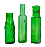 rare and intact late nineteenth century vibrant green pickle jar manufactured for glaser, kohn & company and dug from a chicago area landfill.