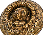 very rare and highly sought after 19th century antique american len blumin collection residential figural "doggie" doorknob with a nicely aged surface patina