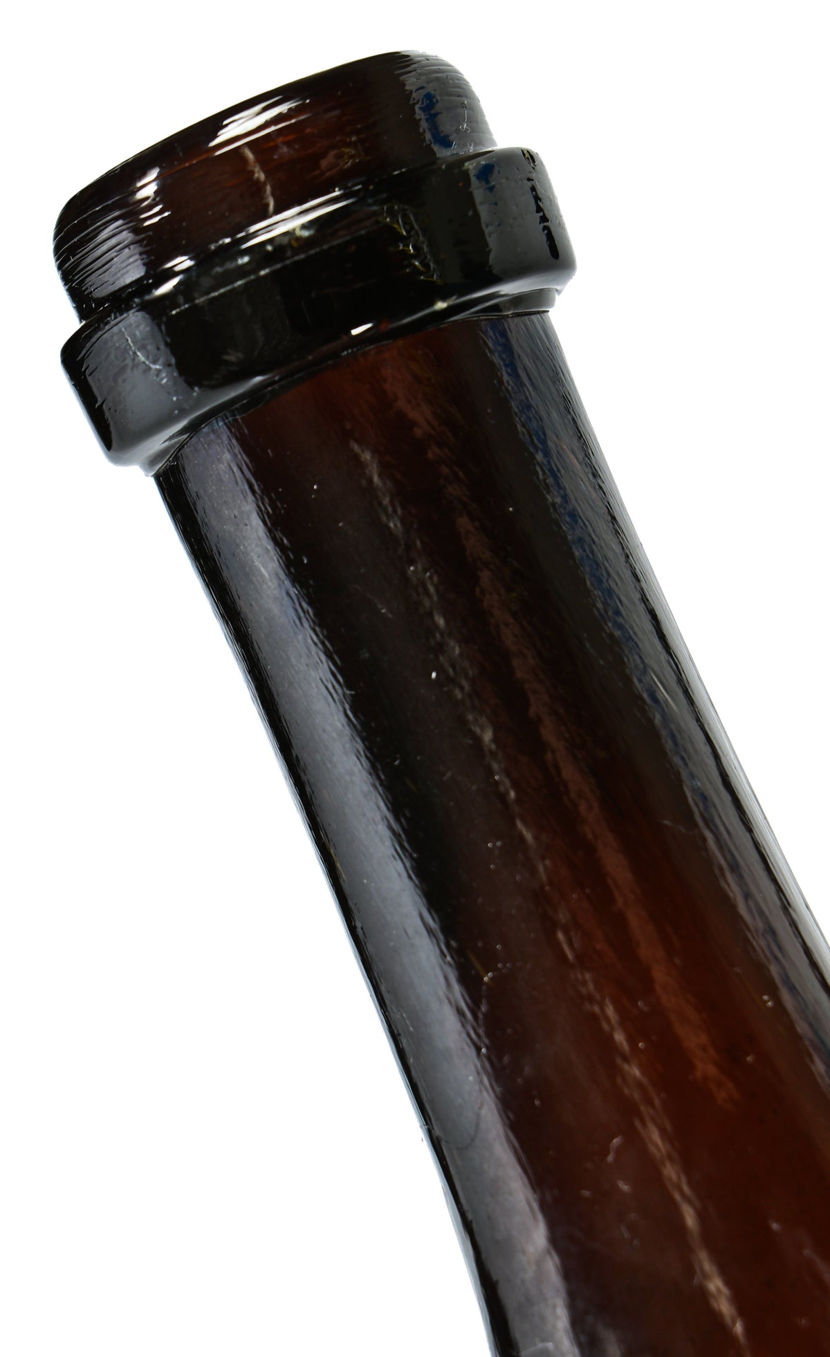 all original and hard to find antique late nineteenth century deep amber glass quart size bottle manufactured for chicago bottling giant john a. lomax