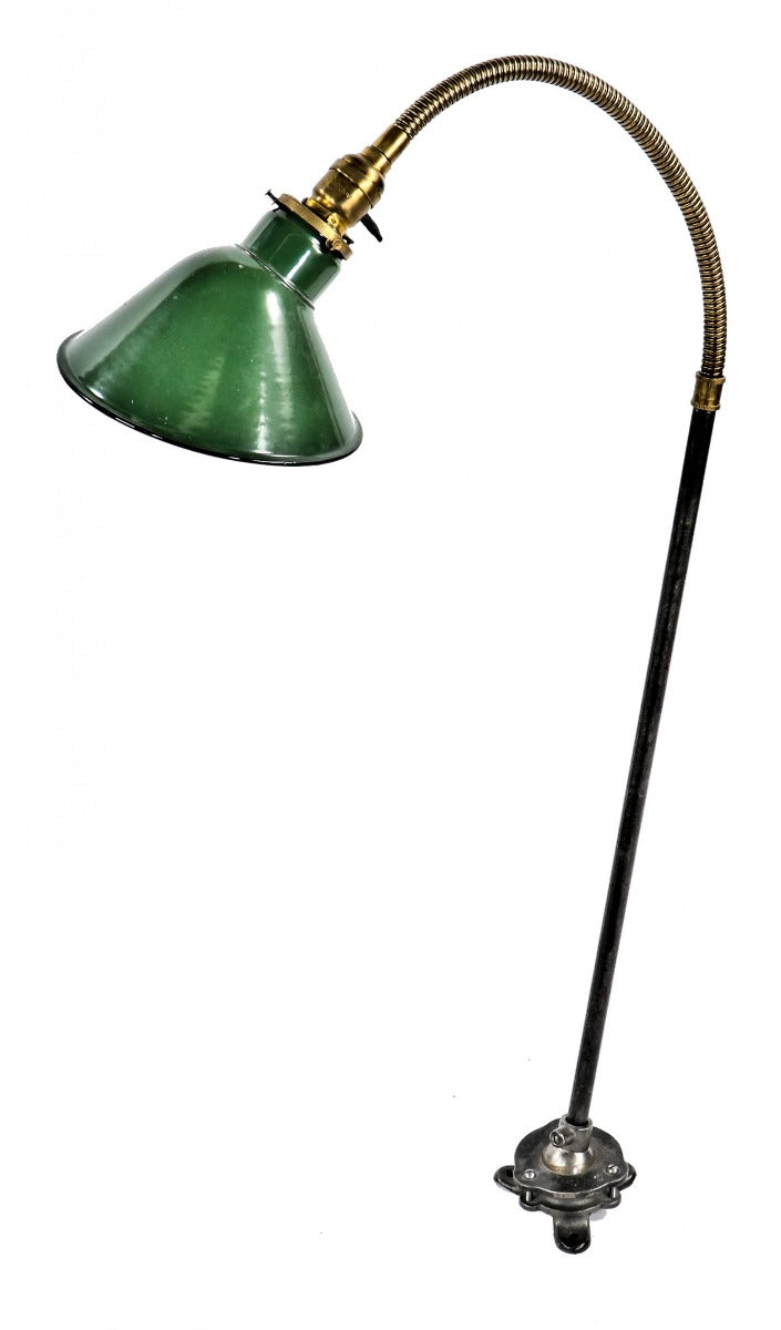 highly sought after early 20th century antique american salvaged chicago fully adjustable ceiling-mount factory light