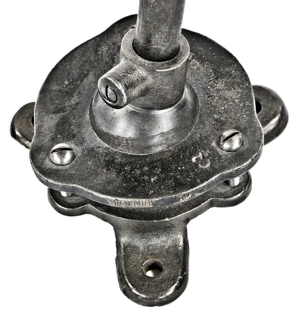 highly sought after early 20th century antique american salvaged chicago fully adjustable ceiling-mount factory light