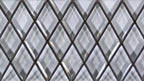original and intact 19th century antique american all-beveled french glass chicago residential long and narrow transom window with elegant diamond pattern