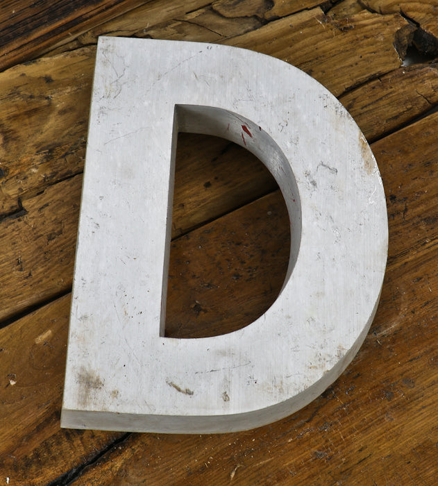 michael reese hospital exterior campus building flush mount single-sided oversized letter sign comprised of reinforced cast aluminum