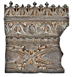 rare and historically important original ornamental cast iron louis sullivan-designed late 19th century gage building exterior facade stringcourse fragment