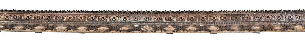 original historically important late 19th century ornamental cast iron exterior louis sullivan-designed gage building stringcourse or frieze panel