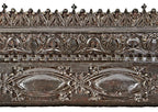 carefully cleaned and refinished historically important original ornamental cast iron louis h. sullivan-designed 19th century gage building exterior facade stringcourse section