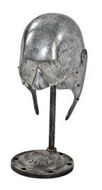 single original pressed and formed depression era heavy duty aluminum antique american medical dentistry instructional "dentoform" model or "phantom" head