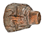 unusual early 19th century antique american industrial unearthed manhattan sewer pipe wood fragment discovered at an excavation site long ago
