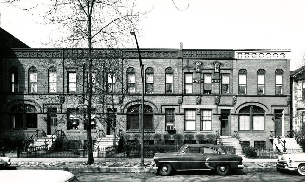 original largely intact louis h. sullivan-designed 1884-85 cast plaster interior ann halsted rowhouse ceiling escutcheon