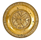 rare and original antique c. 1920's cast brass doorknob fabricated by the sargent hardware company for holabird and roche's palmer hotel